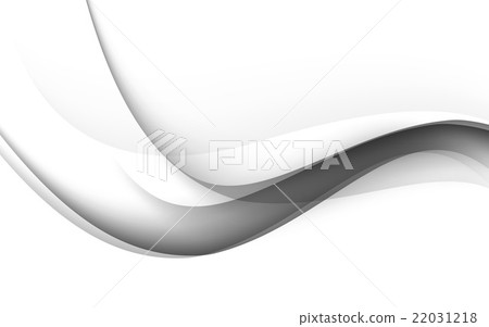 Abstract white waves - data stream concept. Vector Abstract white waves - data stream concept. Vector 22031218