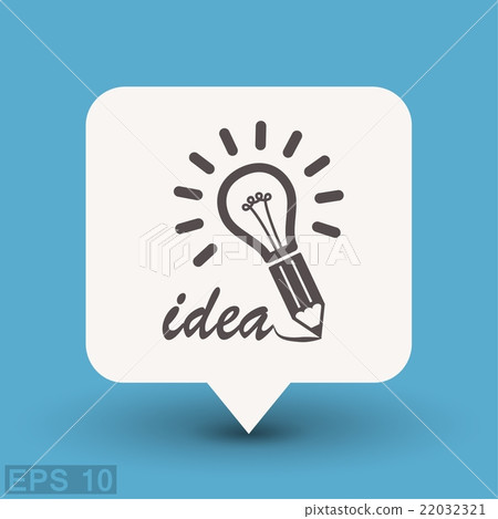 Pictograph of light bulb 22032321