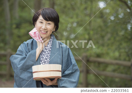 Stock Photo: female, middle and old aged, trip