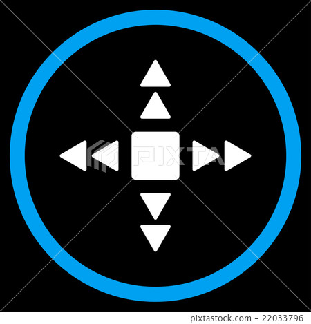 Direction Triangles Icon Direction Triangles Icon 22033796