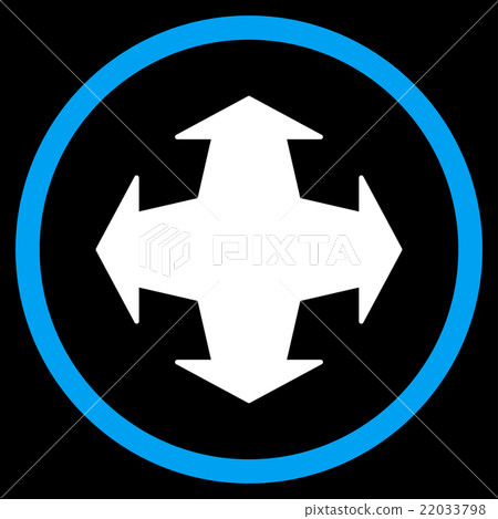 Directions Flat Icon Directions Flat Icon 22033798