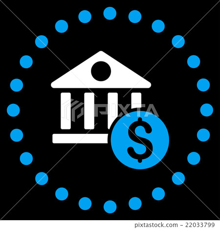 Dollar Bank Icon 22033799