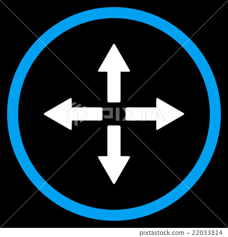 Expand Arrows Icon - Stock Illustration [22033814] - PIXTA