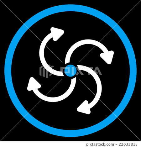 Fan Rotation Icon Fan Rotation Icon 22033815