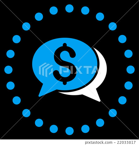 Financial Chat Icon 22033817
