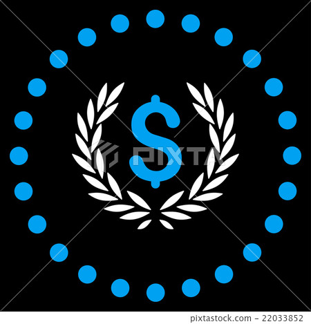 Laurel Bank Emblem Icon Laurel Bank Emblem Icon 22033852