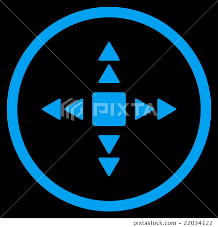 Direction Triangles Icon Direction Triangles Icon 22034122