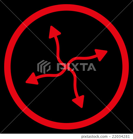 Curve Arrows Icon Curve Arrows Icon 22034281