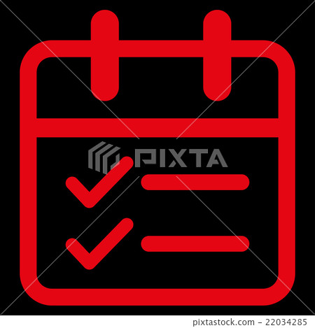 Date Tasks Icon Date Tasks Icon 22034285