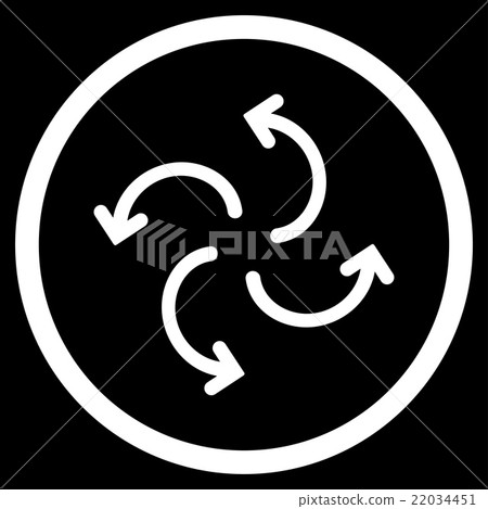 Cyclone Arrows Icon Cyclone Arrows Icon 22034451