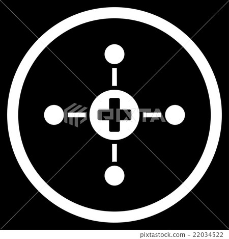Medical Center Icon Medical Center Icon 22034522