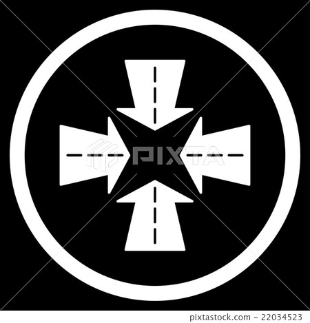 Merge Directions Icon Merge Directions Icon 22034523