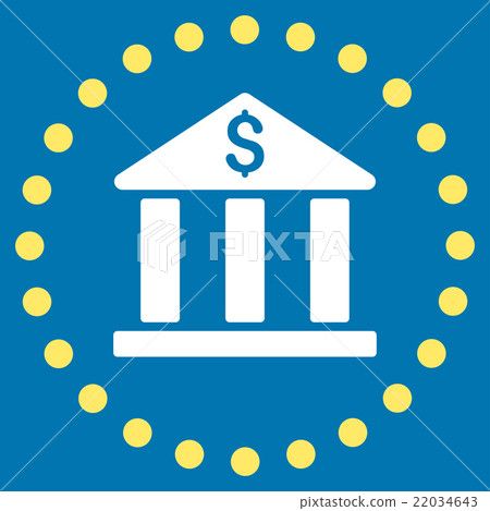 Bank Building Icon 22034643