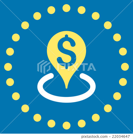 Bank Location Icon Bank Location Icon 22034647
