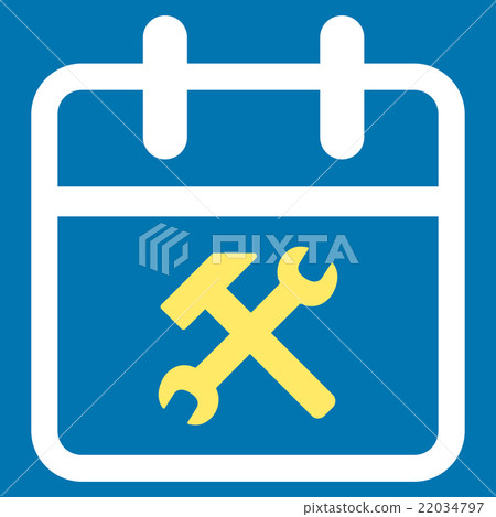 Working Date Icon - Stock Illustration [22034797] - PIXTA