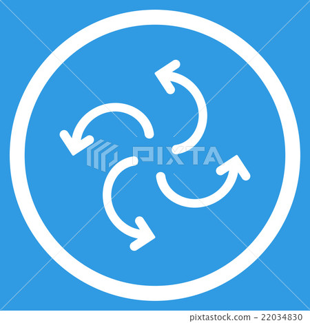 Cyclone Arrows Icon 22034830