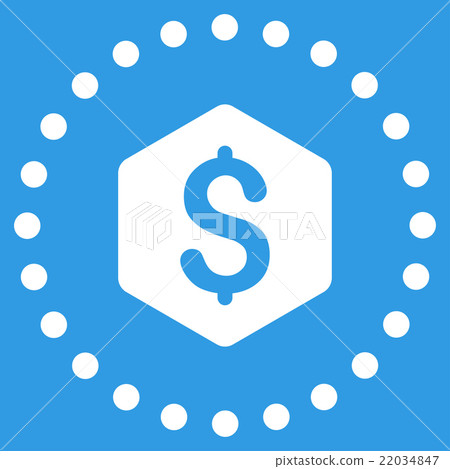Dollar Hexagon Icon Dollar Hexagon Icon 22034847