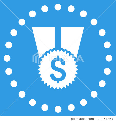Financial Medal Icon Financial Medal Icon 22034865