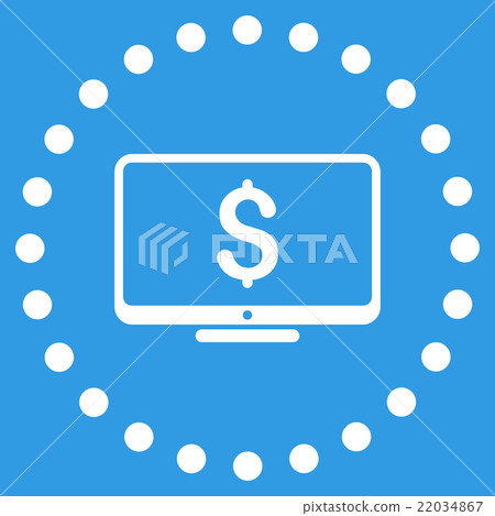 Financial Monitoring Icon Financial Monitoring Icon 22034867
