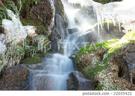 Flow of lining of the Kiso River source area Flow of lining of the Kiso River source area 22035422