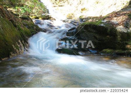 Flow of lining of the Kiso River source area Flow of lining of the Kiso River source area 22035424