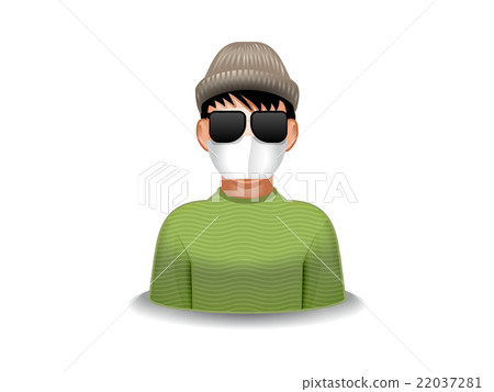 A man with suspicious sunglasses 22037281