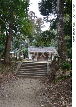 Isogo Ruyutsu Palace (Shiki no Miki's Only) Traces (Shikigami Prefectural Shrine Shrine / Sakurai City Nara, Nara Prefecture) 22038704