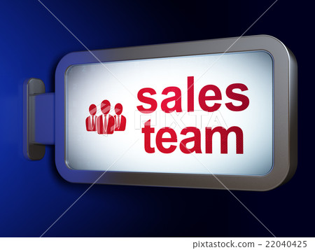 Marketing concept: Sales Team and Business People Marketing concept: Sales Team and Business People 22040425
