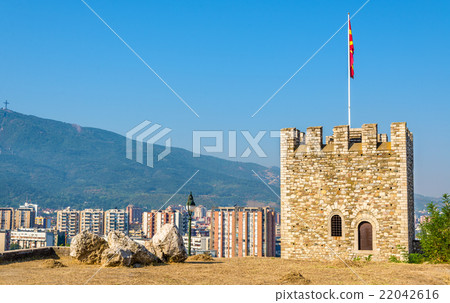 View of Skopje from the fortress - Macedonia 22042616