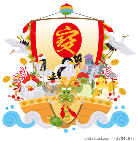 Seven Lucky Gods (Nanbu Bird) 22042673