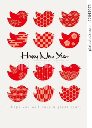 Rooster card 22043073