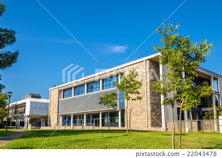 Buildings in the city centre of Podgorica - 22043478