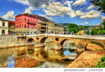 Latin Bridge in Sarajevo - Bosnia and Herzegovina 22043508