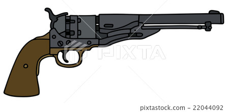 Classic Wild West revolver 22044092