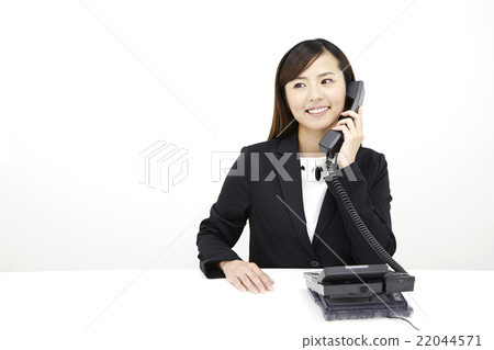Female in her twenties Young OL office Telephone compatible scene Female in her twenties Young OL office Telephone compatible scene 22044571
