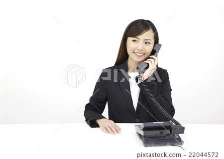Female in her twenties Young OL office Telephone compatible scene Female in her twenties Young OL office Telephone compatible scene 22044572