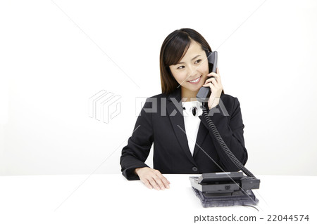 Female in her twenties Young OL office Telephone compatible scene Female in her twenties Young OL office Telephone compatible scene 22044574