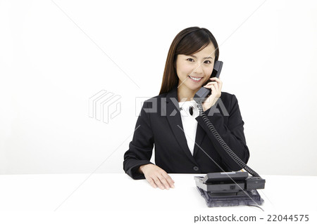 Female in her twenties Young OL office Telephone compatible scene Female in her twenties Young OL office Telephone compatible scene 22044575