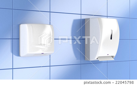 Paper towel dispenser and hand dryer 22045798