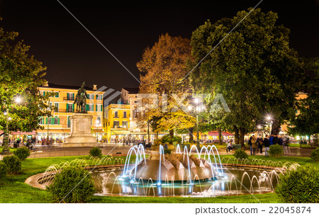 The fountain of the Alps on Piazza Bra in Verona 22045874
