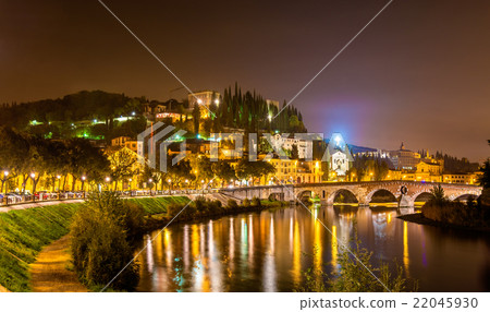 Hill with Castel San Pietro in Verona 22045930
