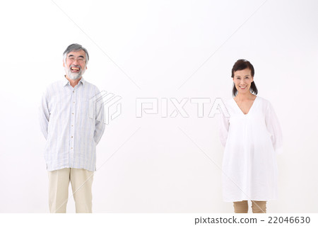 Senior couple portrait 22046630