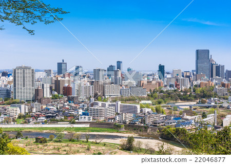 The streets of Hirose River and Sendai The streets of Hirose River and Sendai 22046877