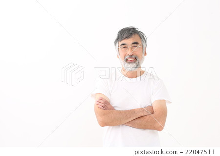 Senior man portrait Senior man portrait 22047511