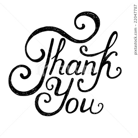 note Thank you on white background - Stock Illustration [22047787] - PIXTA