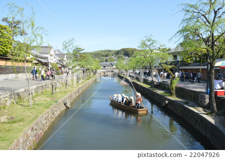 Kurashiki River / sightseeing vessel (Kurashiki city, Okayama prefecture) 22047926