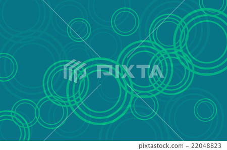 Abstract green circles background - Stock Illustration [22048823] - PIXTA