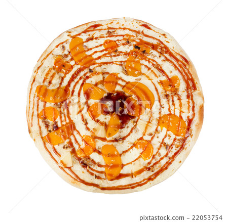 dessert the sweet pizza with slices fruits dessert the sweet pizza with slices fruits 22053754