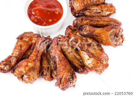 hot roast chicken wings with sauce hot roast chicken wings with sauce 22053760