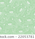 Floral seamless pattern background. 22053781